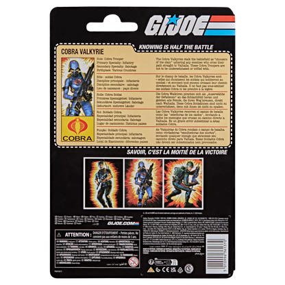 G.I. Joe Classified Series Cobra Valkyrie [Retro Cardback]