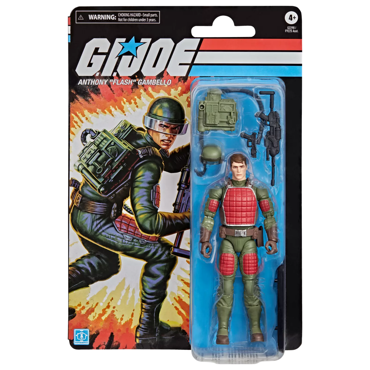 G.I. Joe Classified Series Anthony “Flash” Gambello [Retro Cardback]