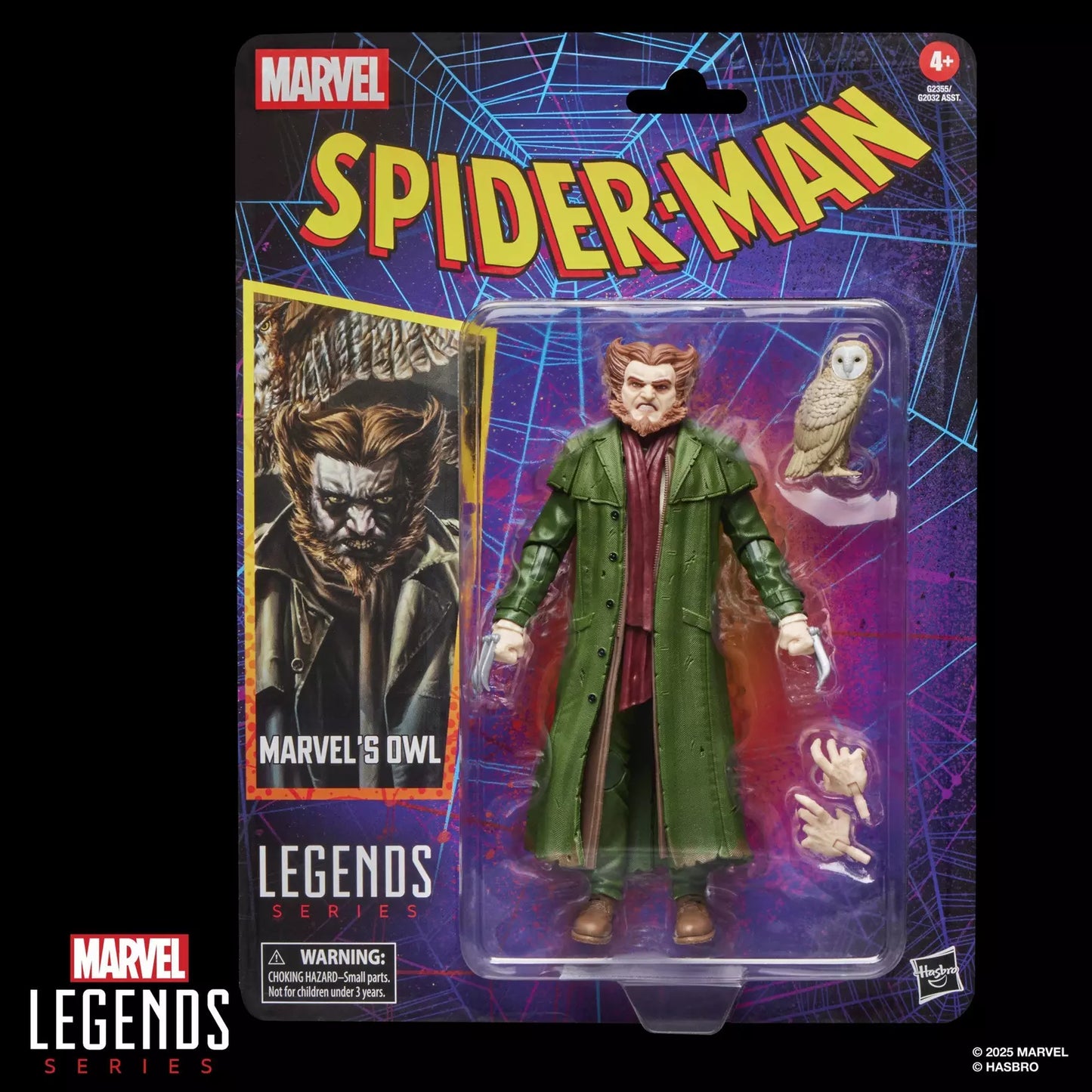 Marvel Legends Series Marvel’s Owl [Spider-Man Retro Cardback]