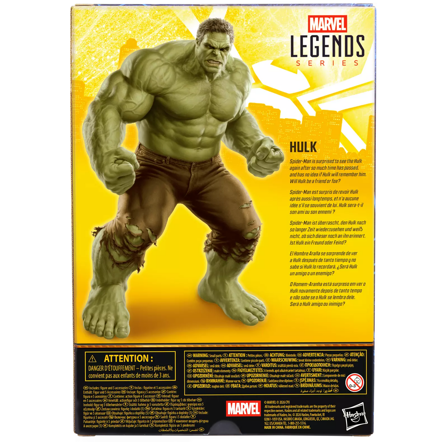 Marvel Legends Series Hulk [Spider-Man: Brand New Day]