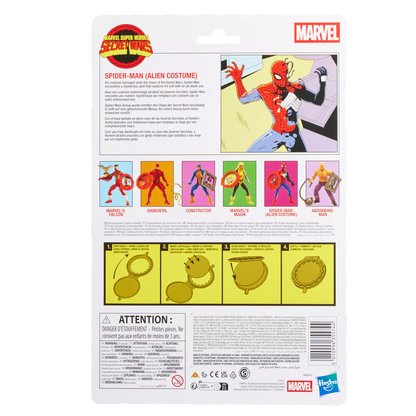 Marvel Legends Series Spider-Man (Alien Costume) [Secret Wars]