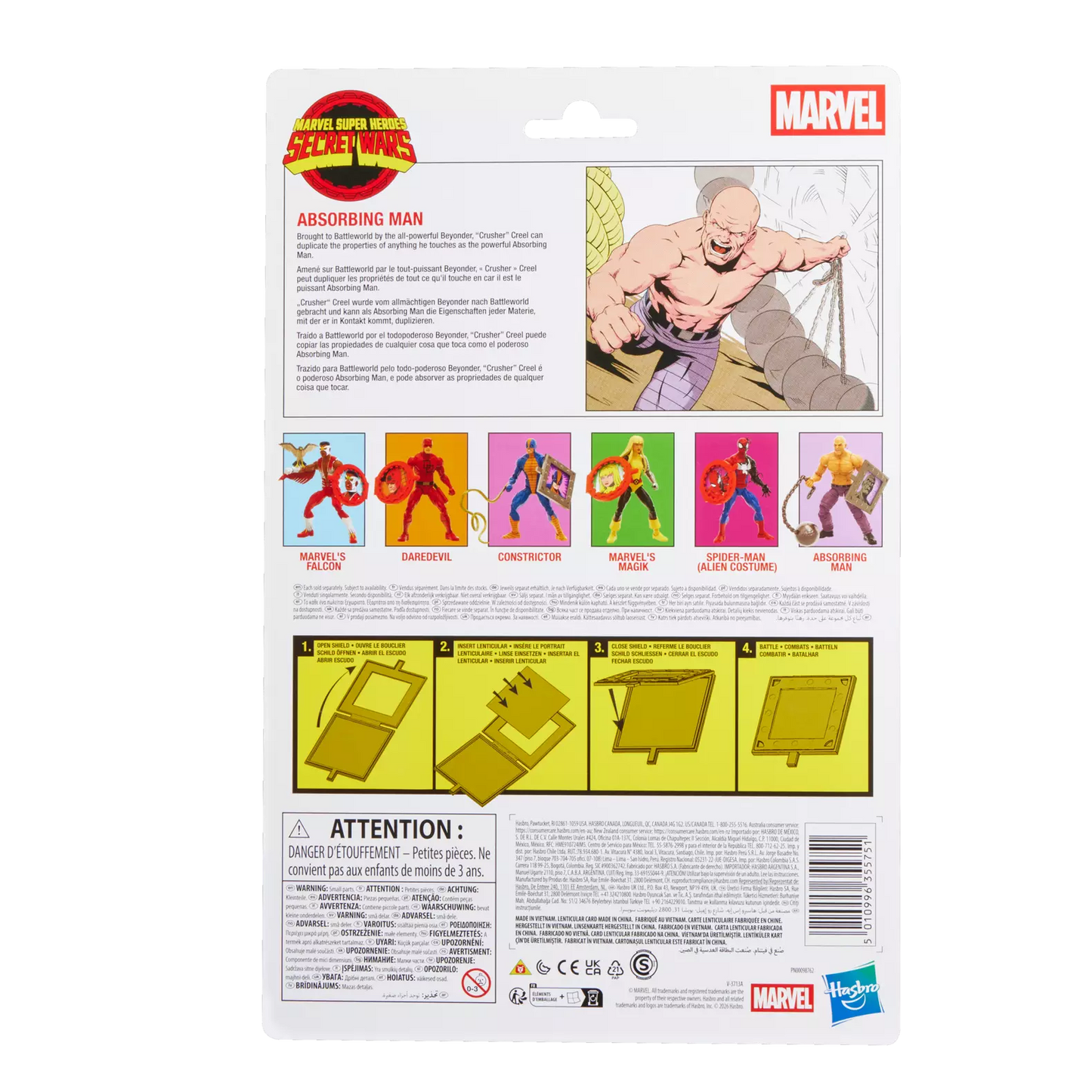 Marvel Legends Series Absorbing Man [Secret Wars]