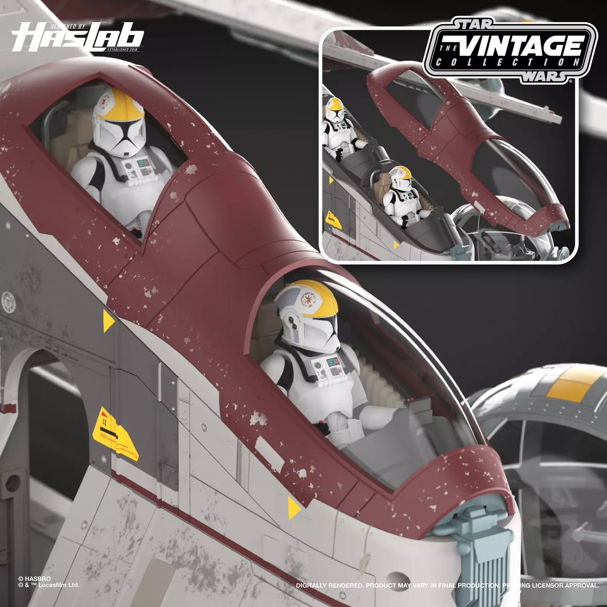 Star Wars The Vintage Collection LAAT/i Republic Gunship (HasLab Exclusive)