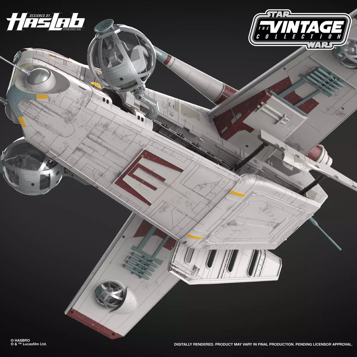 Star Wars The Vintage Collection LAAT/i Republic Gunship (HasLab Exclusive)