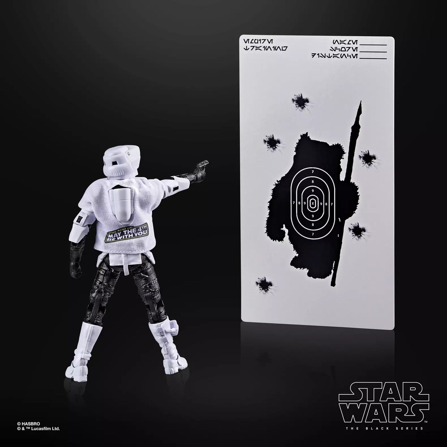 Star Wars The Black Series Scout Trooper ("May the 4th Be With You") [Holiday]