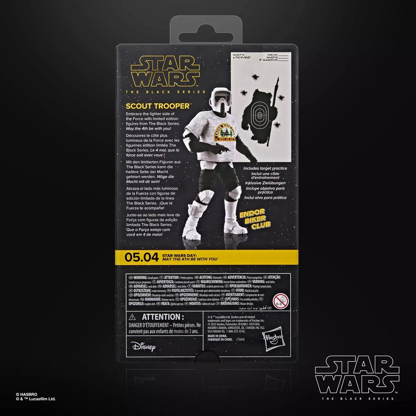 Star Wars The Black Series Scout Trooper ("May the 4th Be With You") [Holiday]