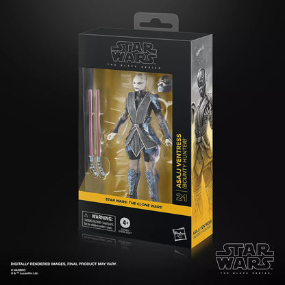 Star Wars The Black Series Asajj Ventress (Bounty Hunter) [Clone Wars]