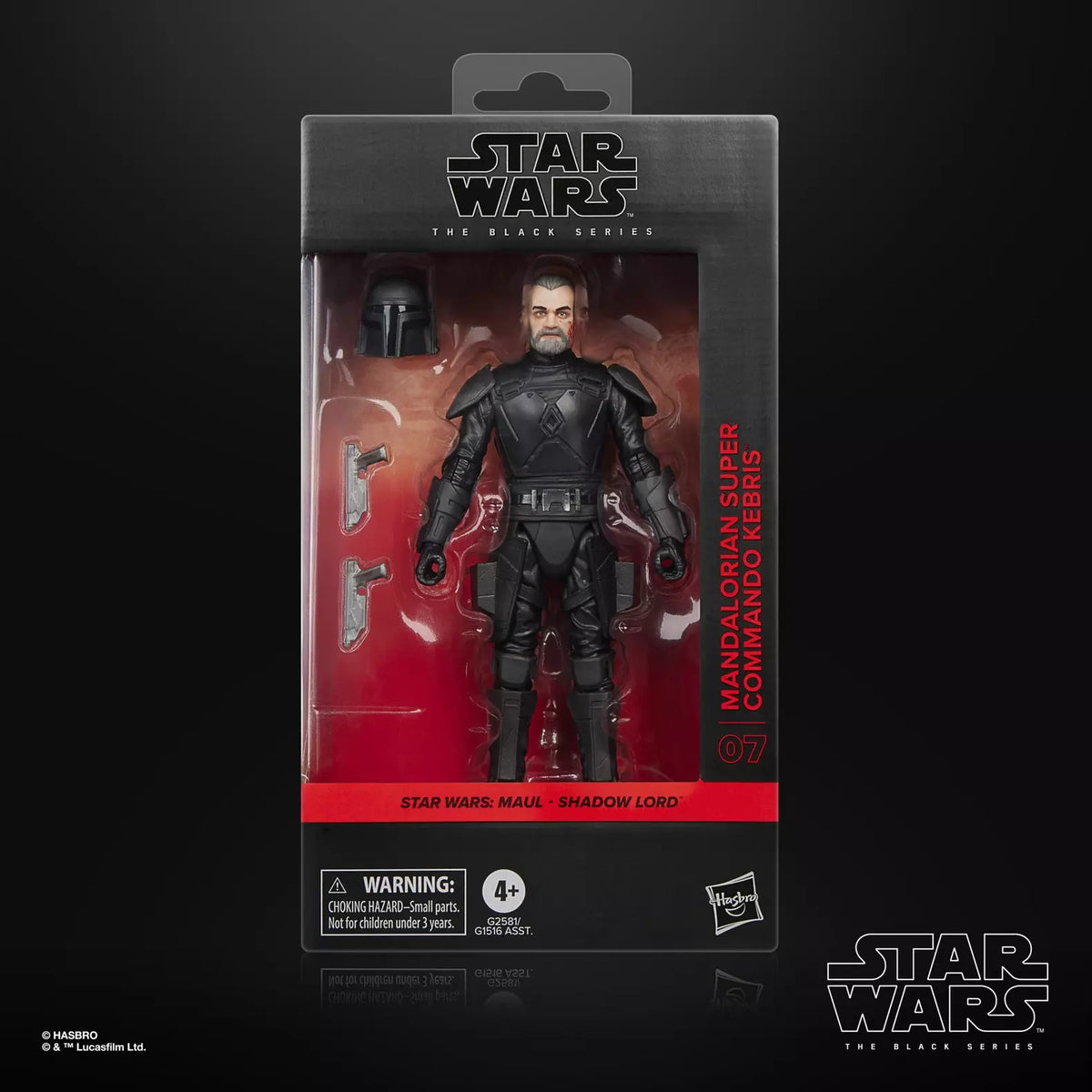 Star Wars The Black Series Mandalorian Super Commando Kebris [Maul - Shadow Lord]