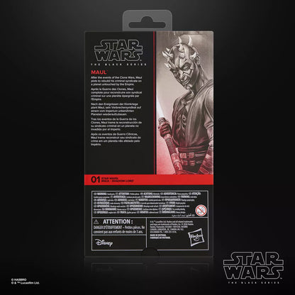Star Wars The Black Series Maul [Maul - Shadow Lord]