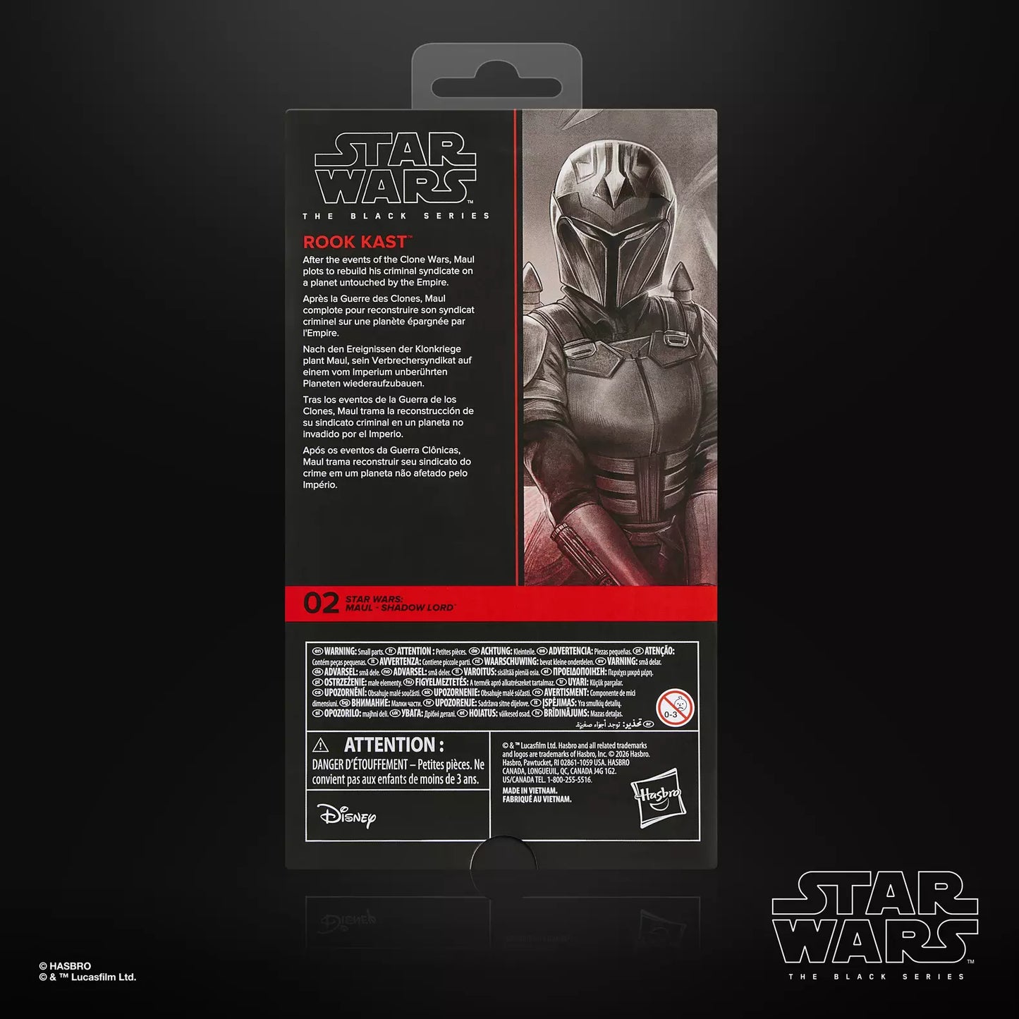 Star Wars The Black Series Rook Kast [Maul - Shadow Lord]