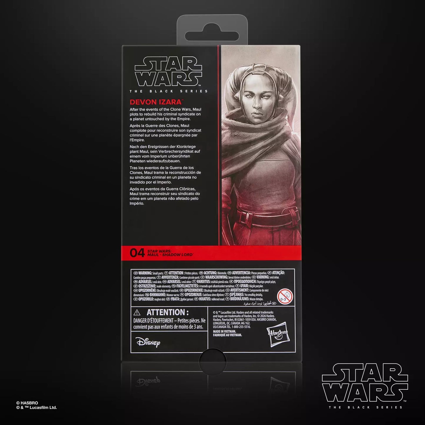 Star Wars The Black Series Devon Izara [Maul - Shadow Lord]