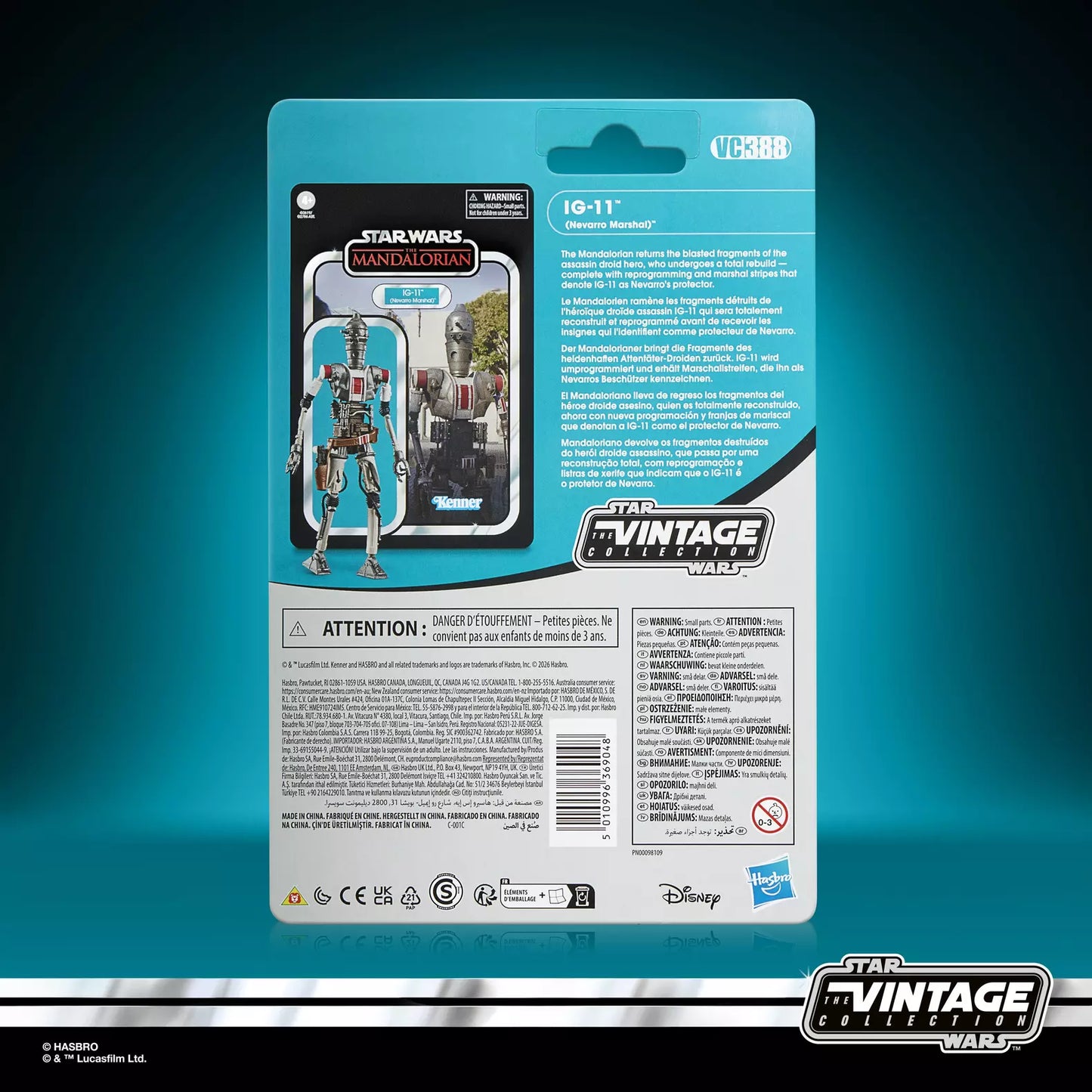 Star Wars The Vintage Collection IG-11 (Nevarro Marshal) [VC388]