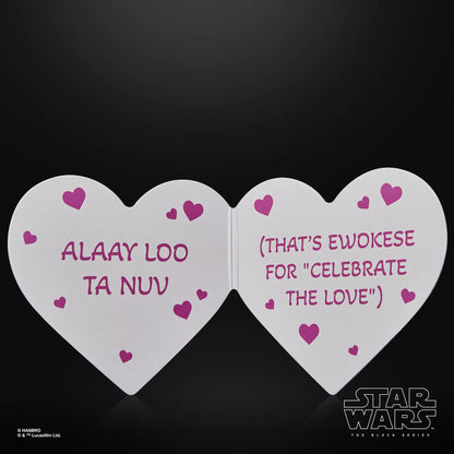 Star Wars The Black Series Ewok (Valentine’s Day Edition) [Holiday]
