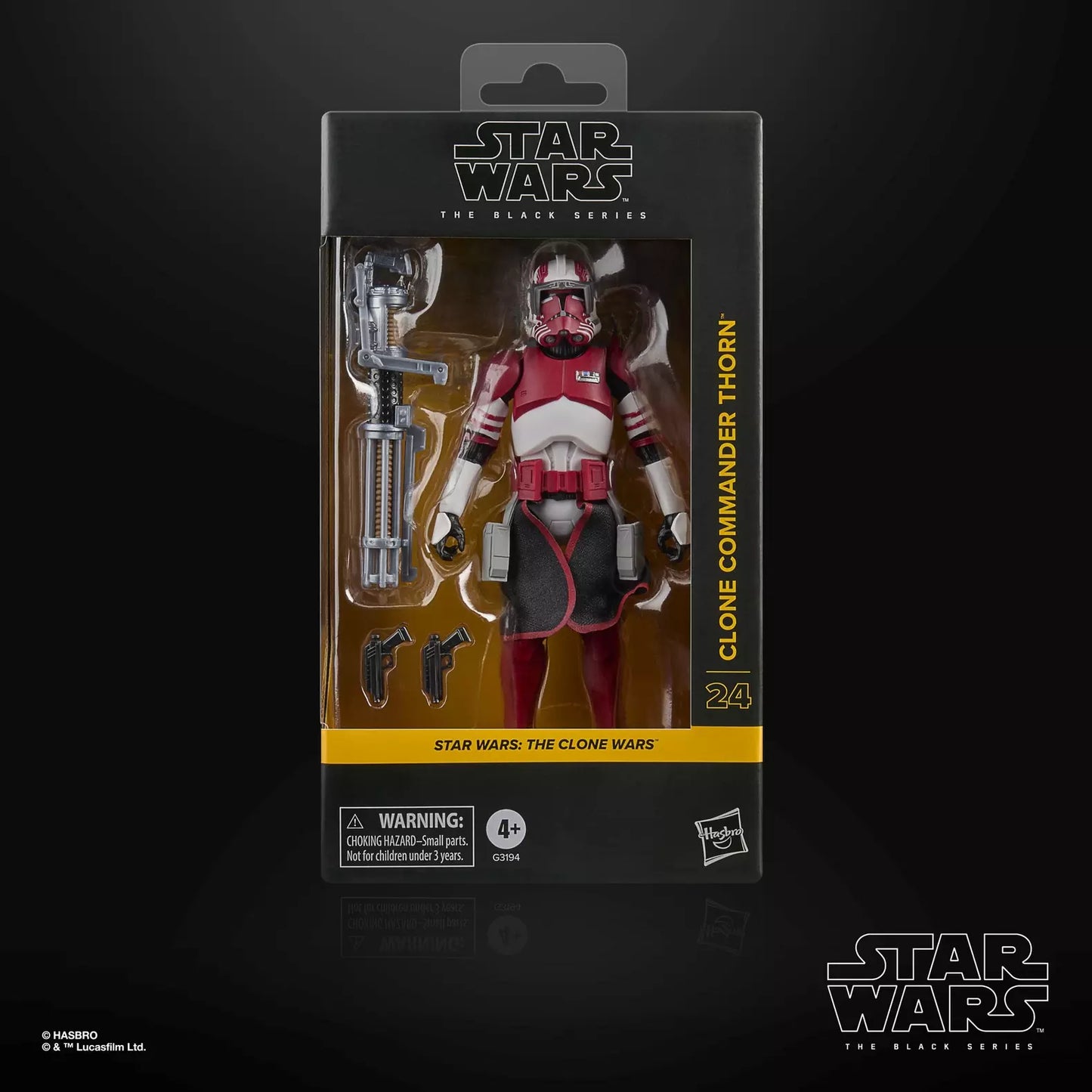 Star Wars The Black Series Clone Commander Thorn [Clone Wars]