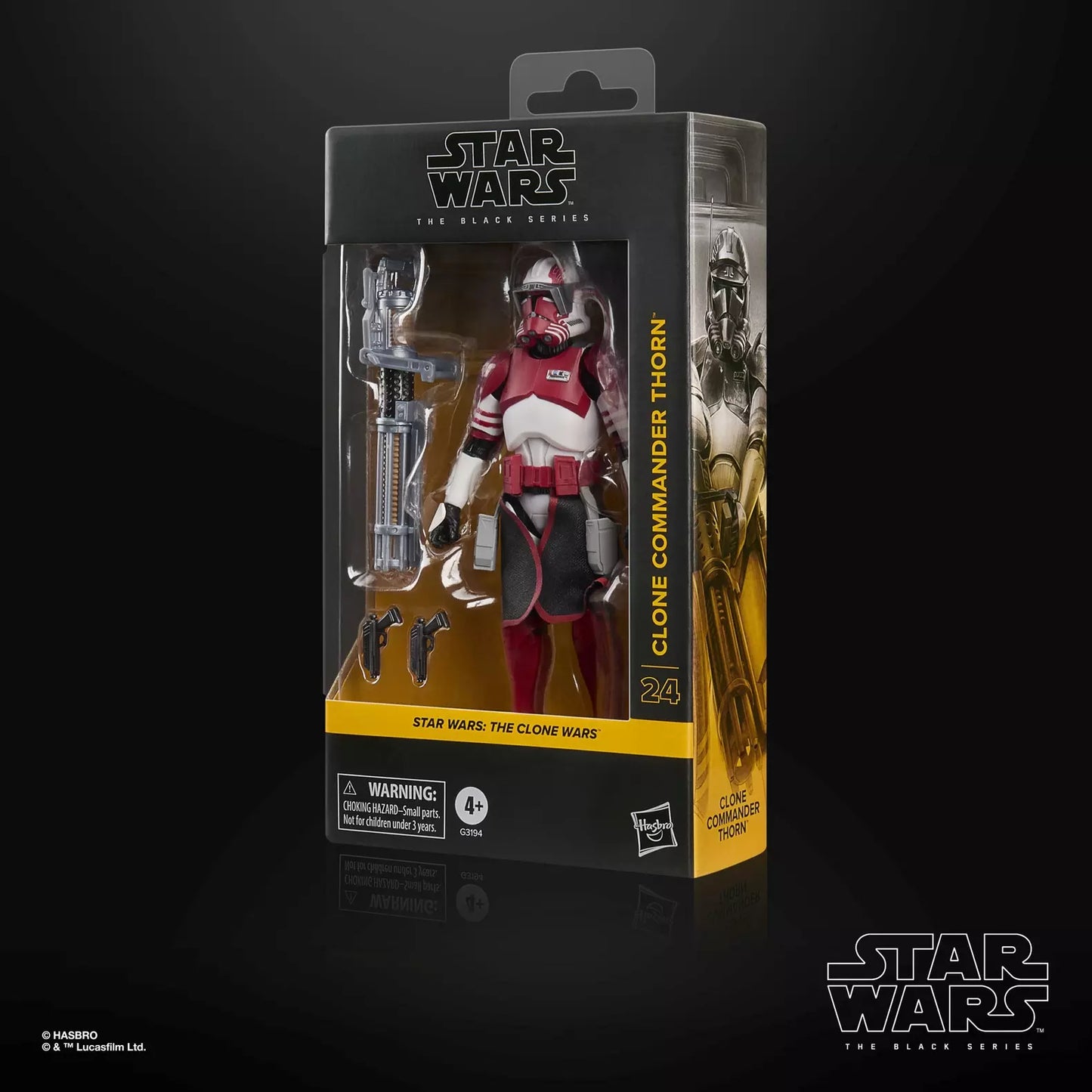 Star Wars The Black Series Clone Commander Thorn [Clone Wars]