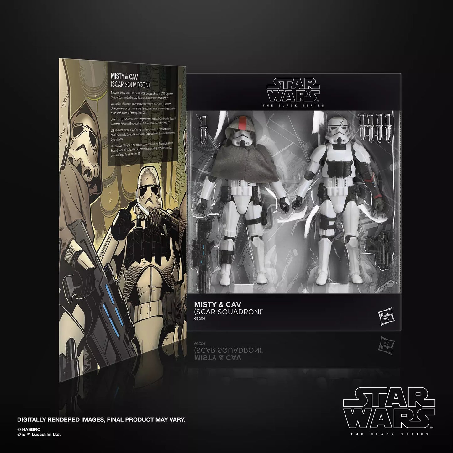 Star Wars The Black Series Cav and Misty (SCAR Squadron) [Comics]