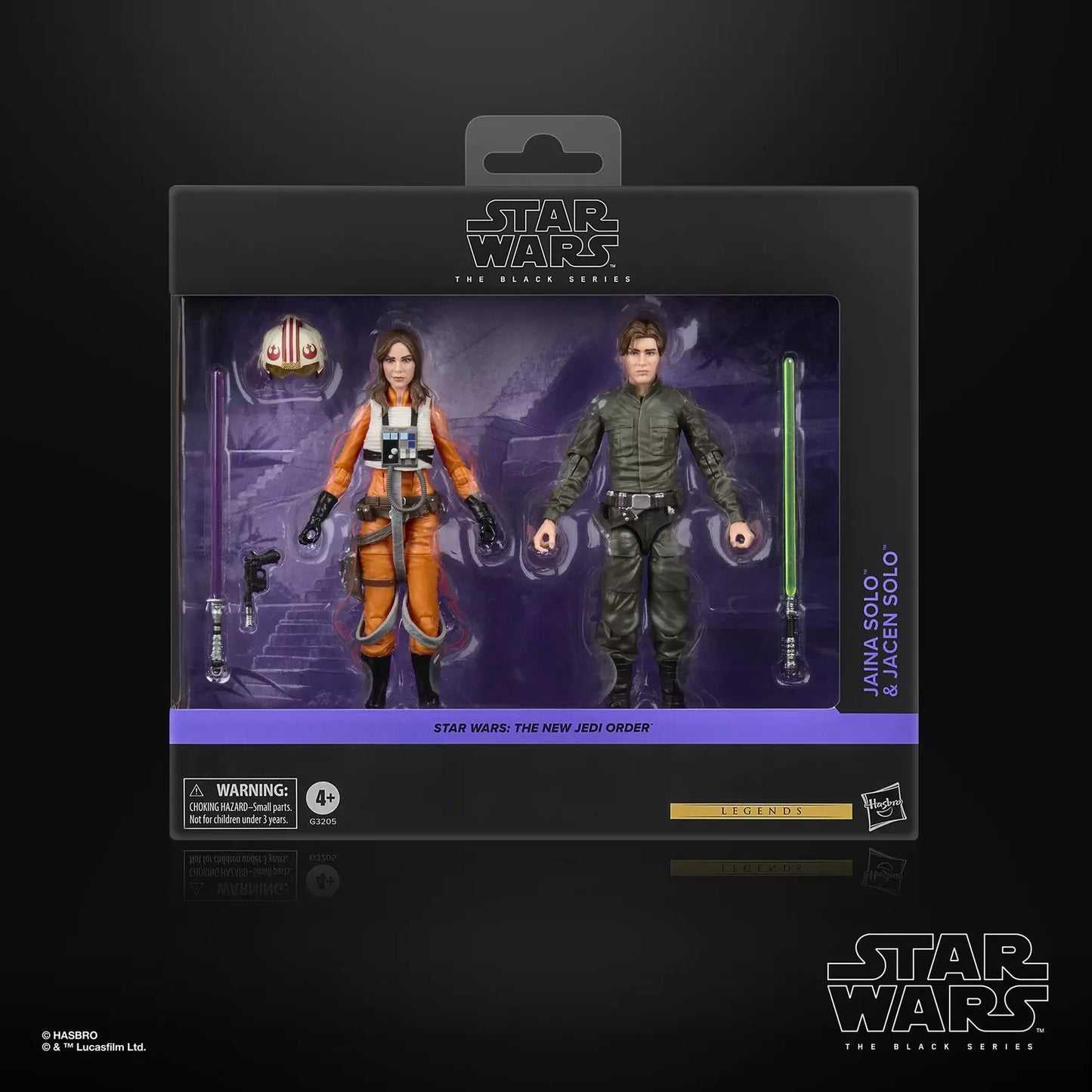 Star Wars The Black Series Jaina Solo & Jacen Solo [Legends]