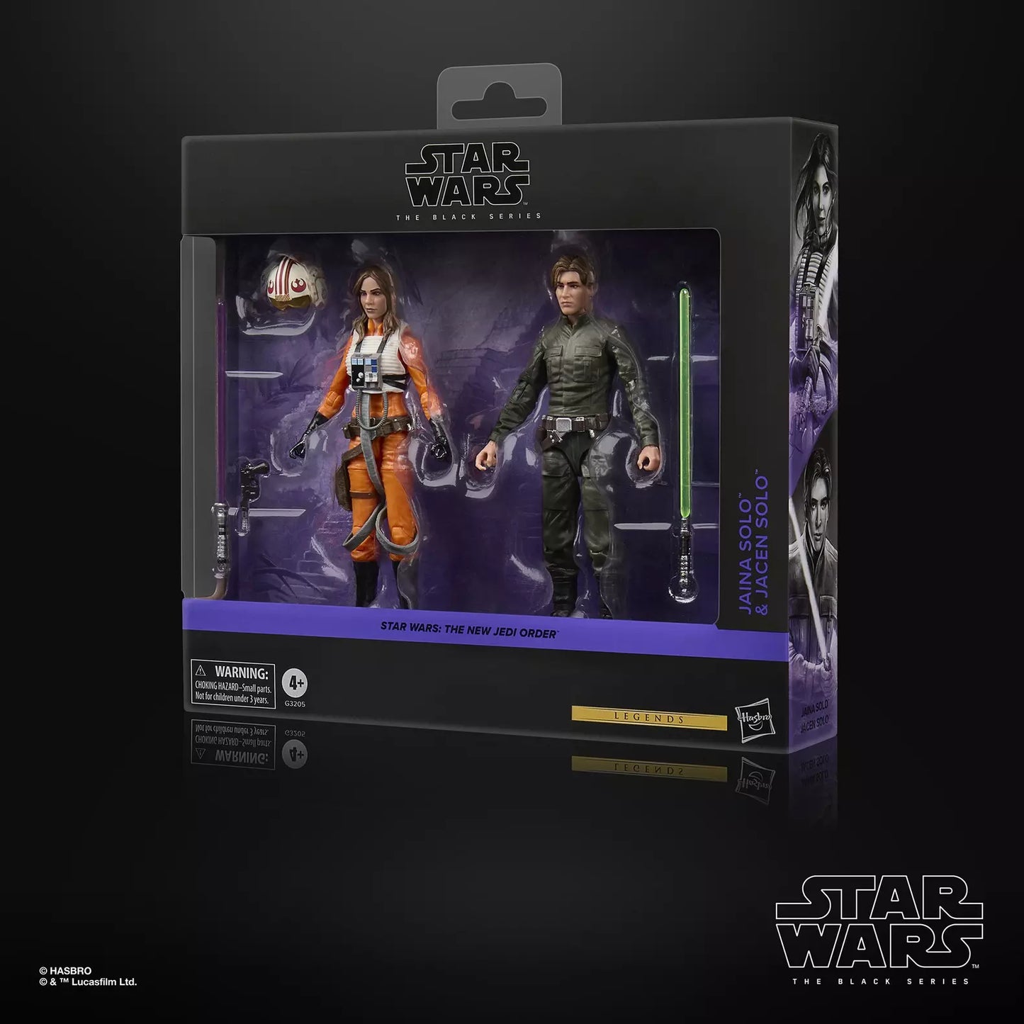 Star Wars The Black Series Jaina Solo & Jacen Solo [Legends]