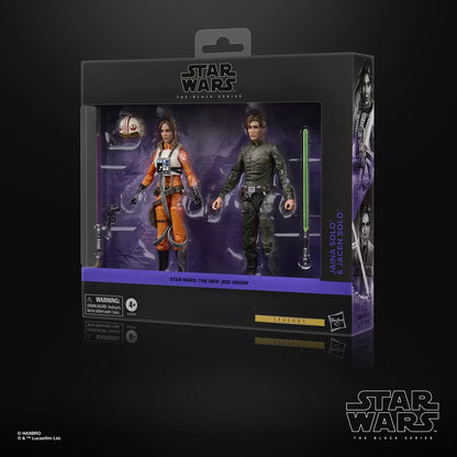 Star Wars The Black Series Jaina Solo & Jacen Solo [Legends]