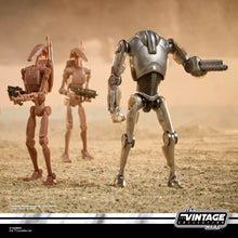 Star Wars The Vintage Collection Super Battle Droid & Battle Droids (Geonosis) 4-Pack