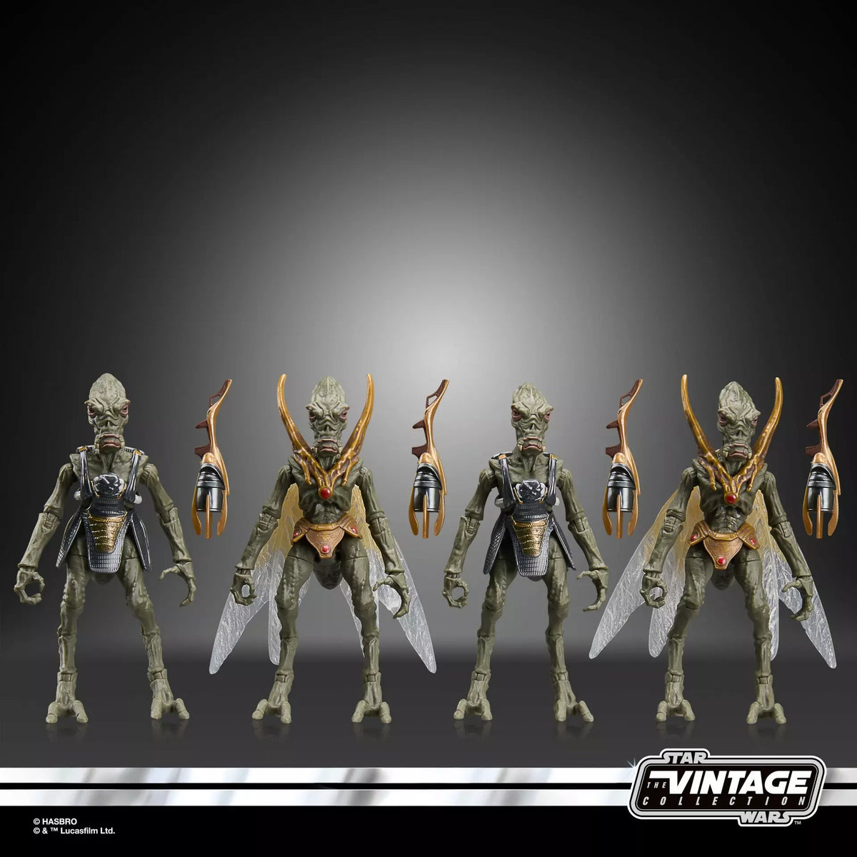 Star Wars The Vintage Collection Geonosian Warriors 4-Pack
