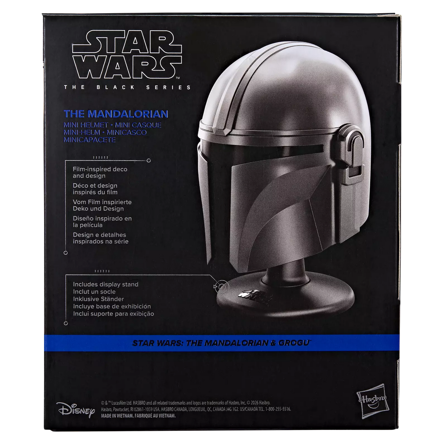 Star Wars The Black Series The Mandalorian Mini Helmet