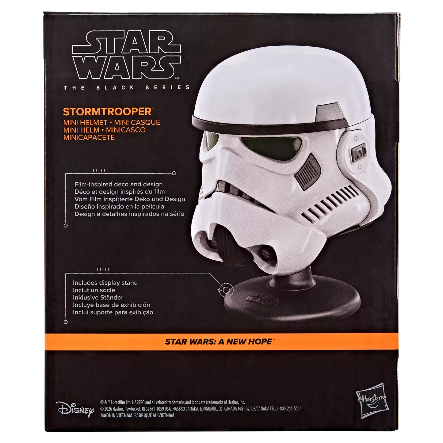 Star Wars The Black Series Stormtrooper Mini Helmet