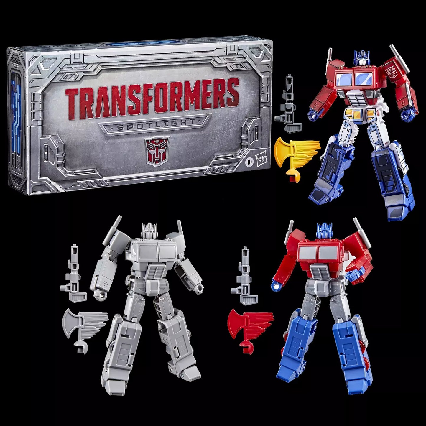 Transformers Spotlight Optimus Prime 3-Pack