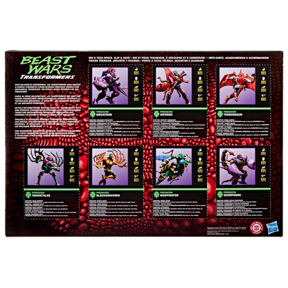 Transformers Beast Wars 30th Anniversary Predacon Collection 7-Figure Set