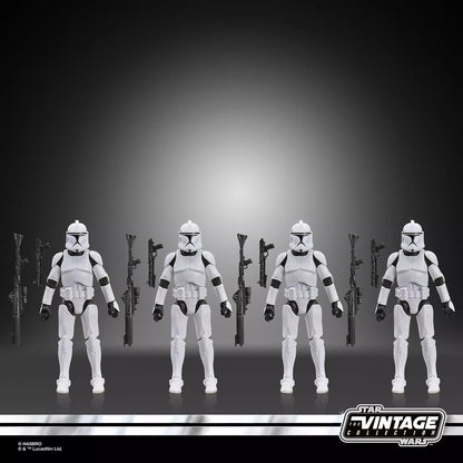 Star Wars The Vintage Collection Phase I Clone Troopers 4-Pack