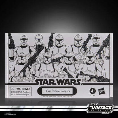 Star Wars The Vintage Collection Phase I Clone Troopers 4-Pack