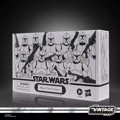Star Wars The Vintage Collection Phase I Clone Troopers 4-Pack
