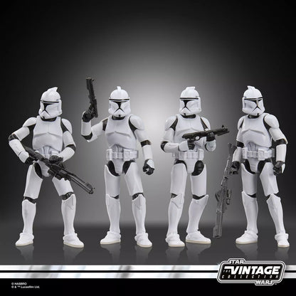 Star Wars The Vintage Collection Phase I Clone Troopers 4-Pack