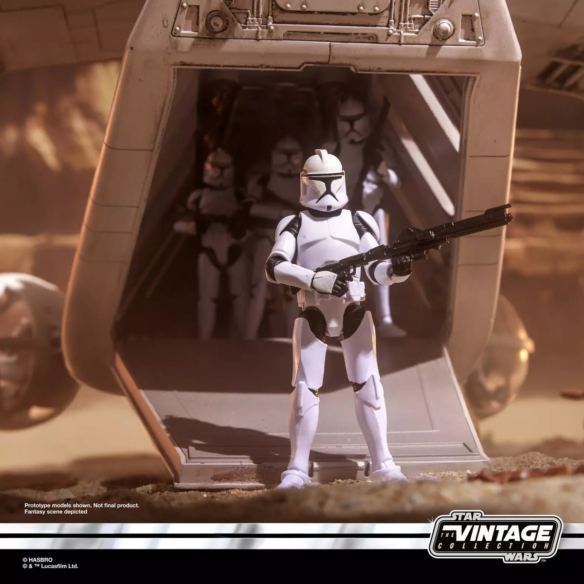 Star Wars The Vintage Collection Phase I Clone Troopers 4-Pack