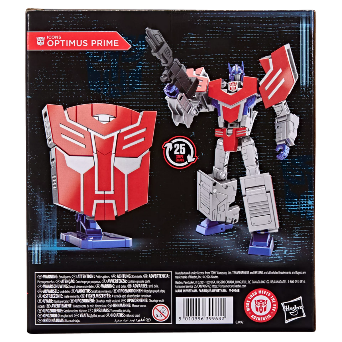 Transformers Icons Voyager Class Optimus Prime