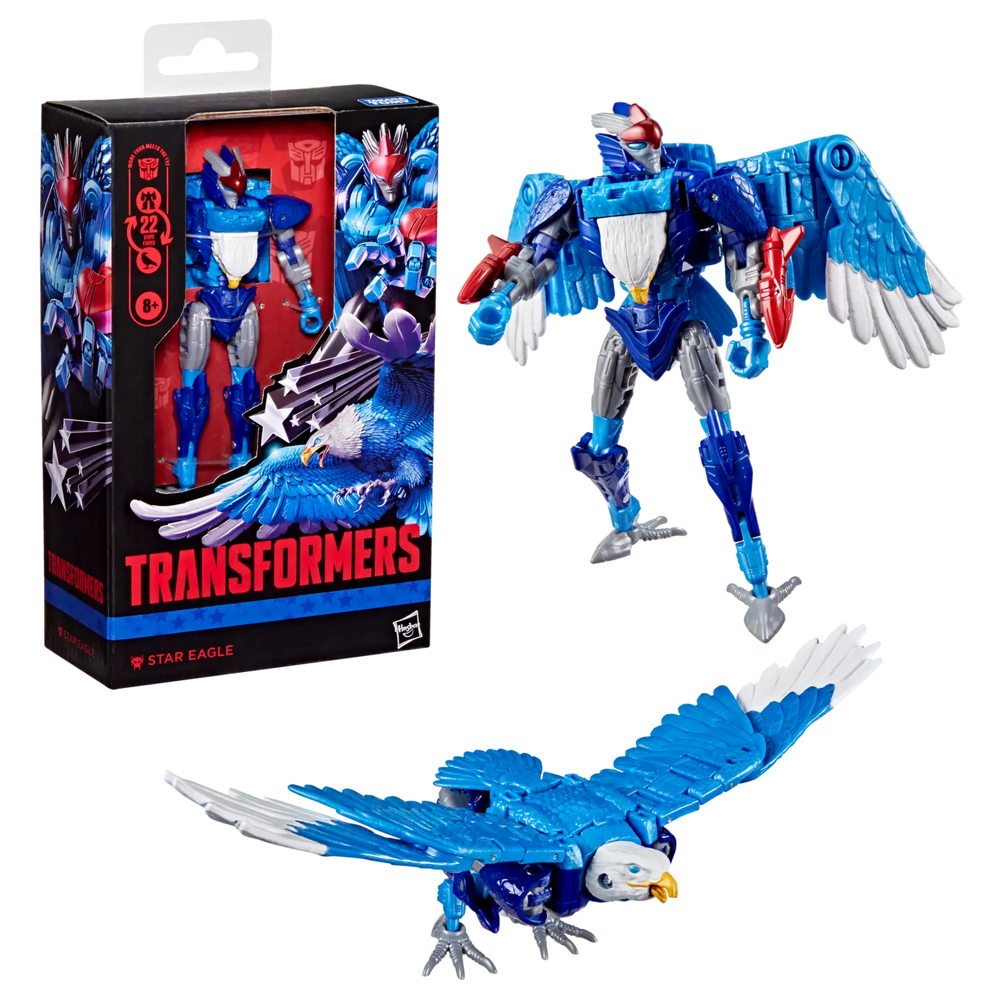 Transformers Deluxe Class Star Eagle (USA 250th Anniversary)
