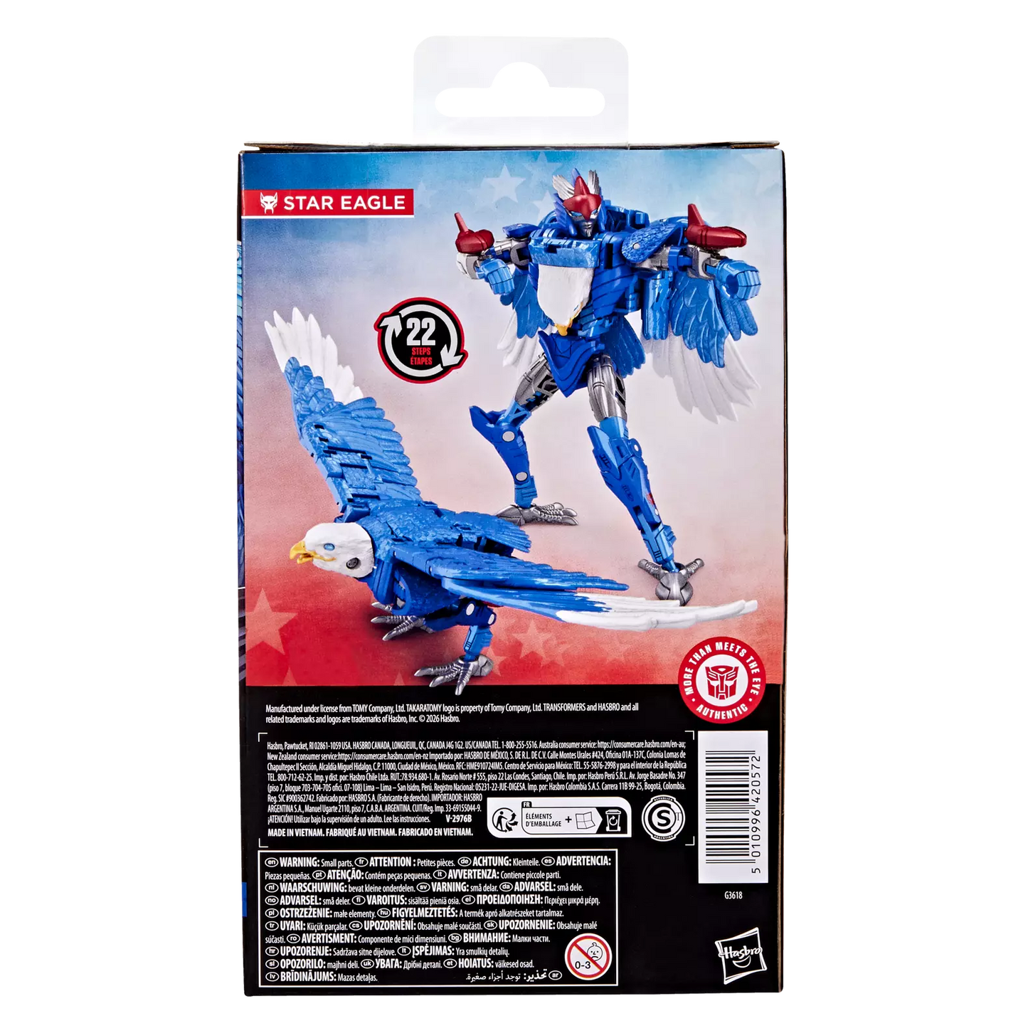 Transformers Deluxe Class Star Eagle (USA 250th Anniversary)