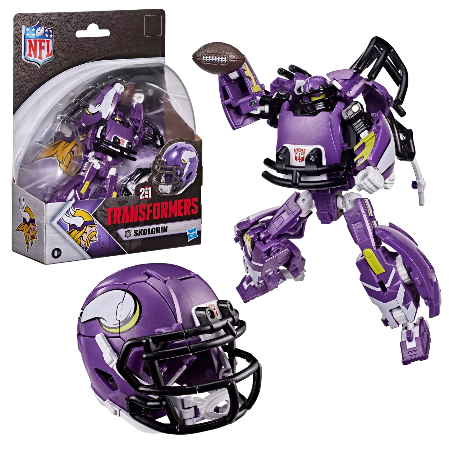 Transformers Collaborative NFL x Transformers Skolgrin (Minnesota Vikings)