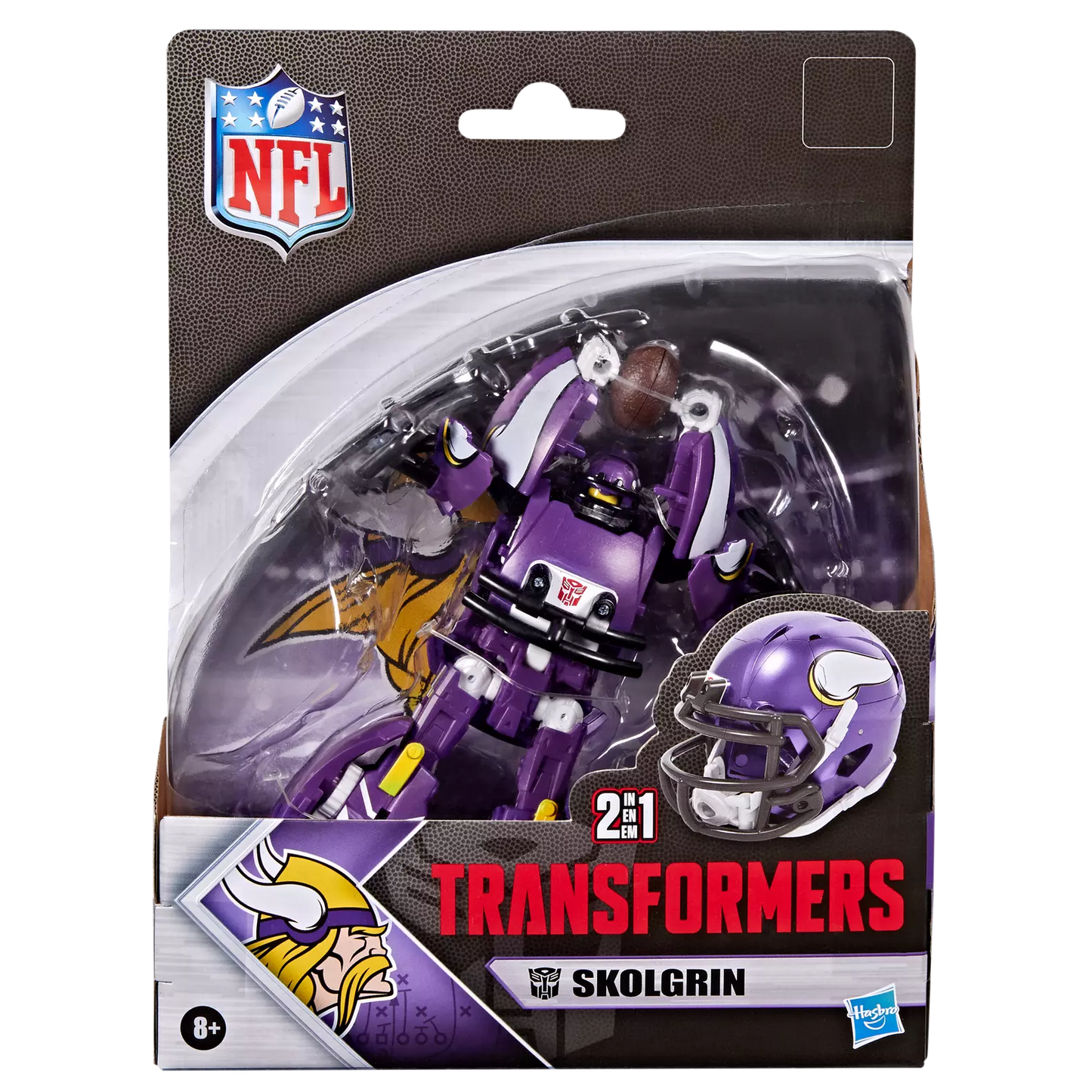 Transformers Collaborative NFL x Transformers Skolgrin (Minnesota Vikings)
