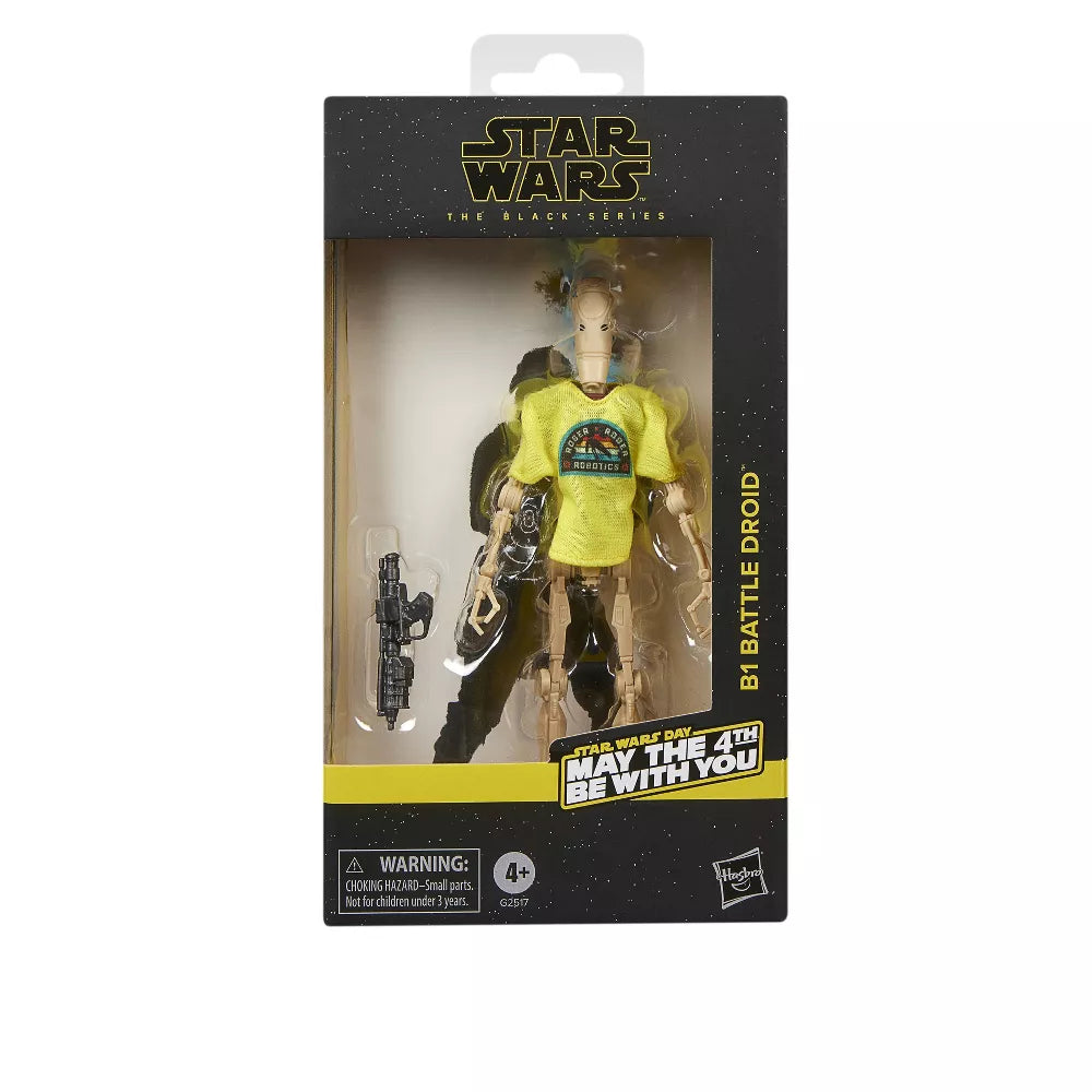 Star Wars The Black Series B1 Battle Droid ("May the 4th Be With You") [Holiday]