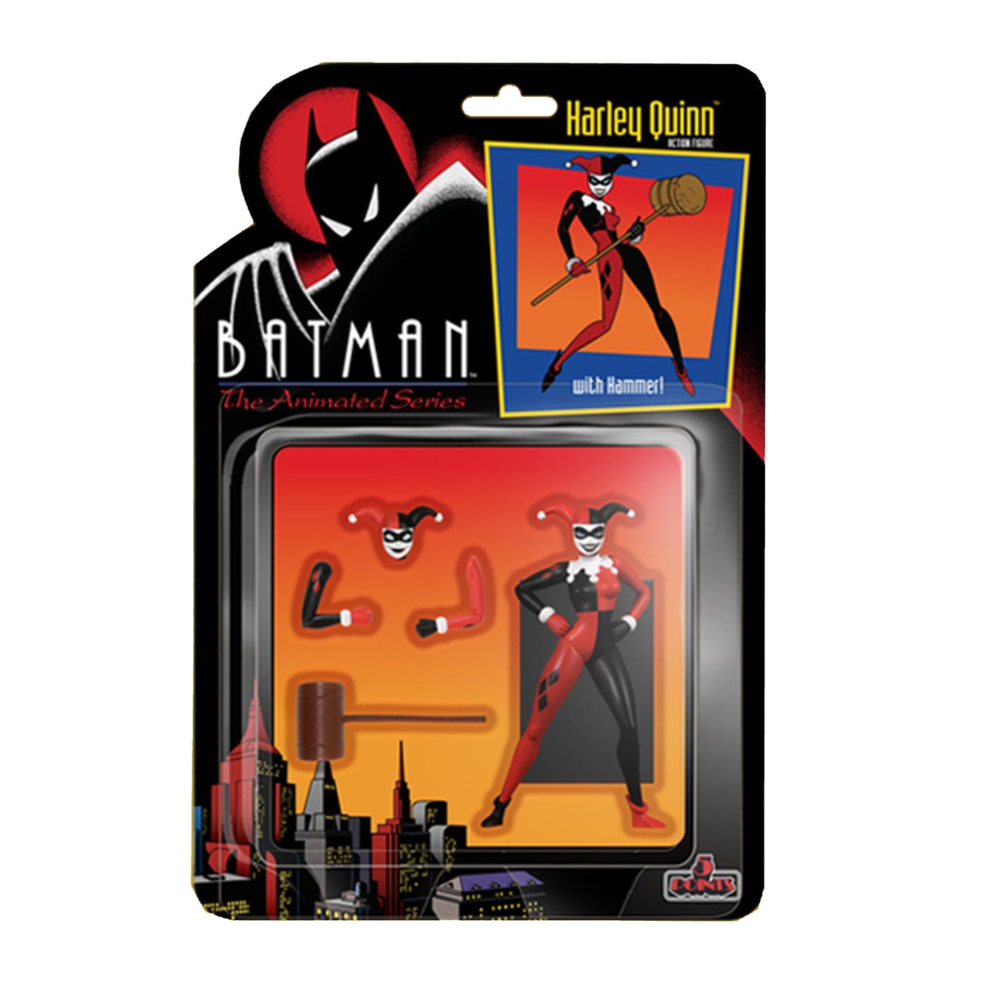 DC Batman: The Animated Series Harley Quinn 3.75" Scale Figure