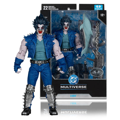DC Multiverse Lobo Chase Platinum Edition [McFarlane Collector Edition #58]