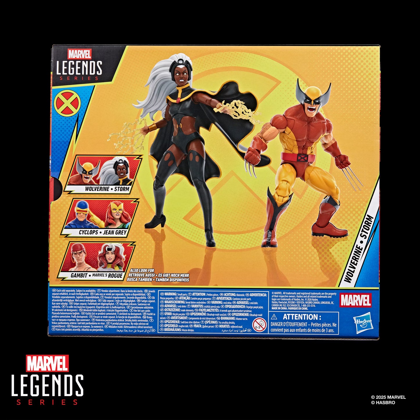 Marvel Legends Series Wolverine and Storm [X-Men '97]