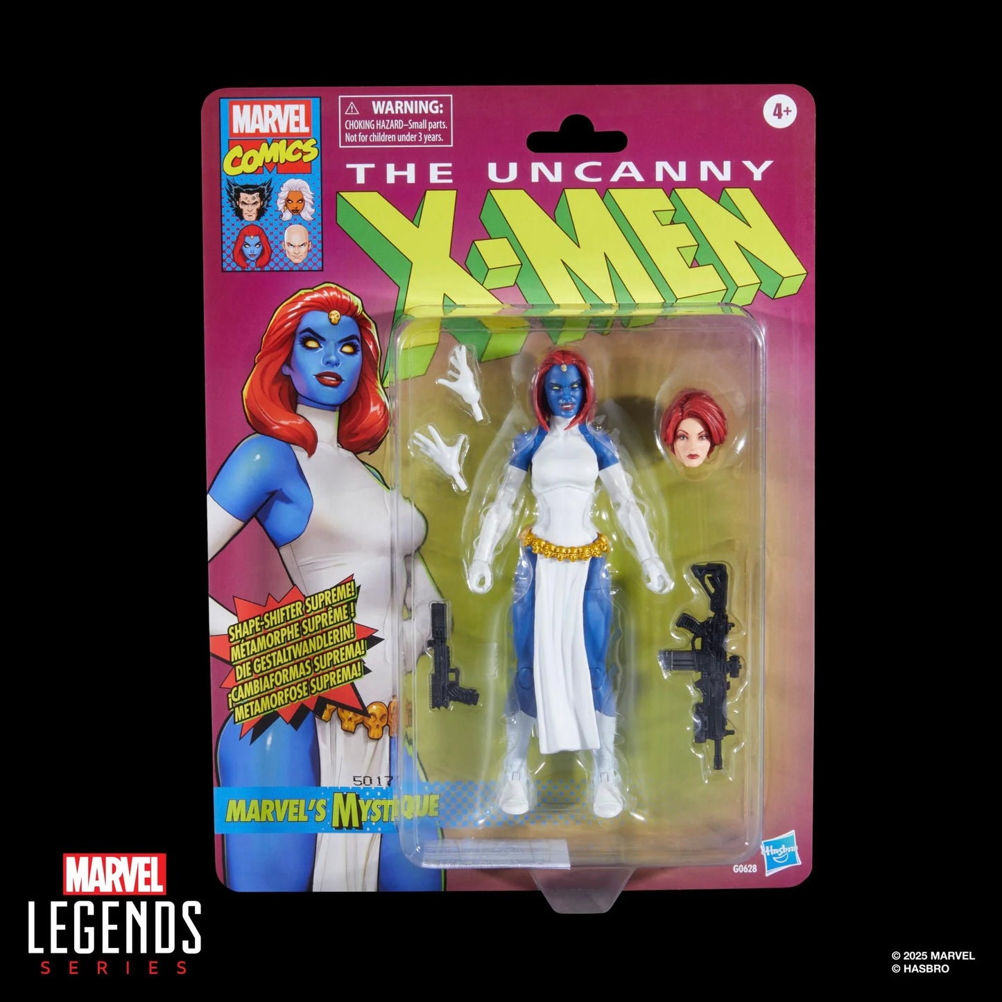 Marvel Legends Series Marvel's Mystique [Retro Cardback]