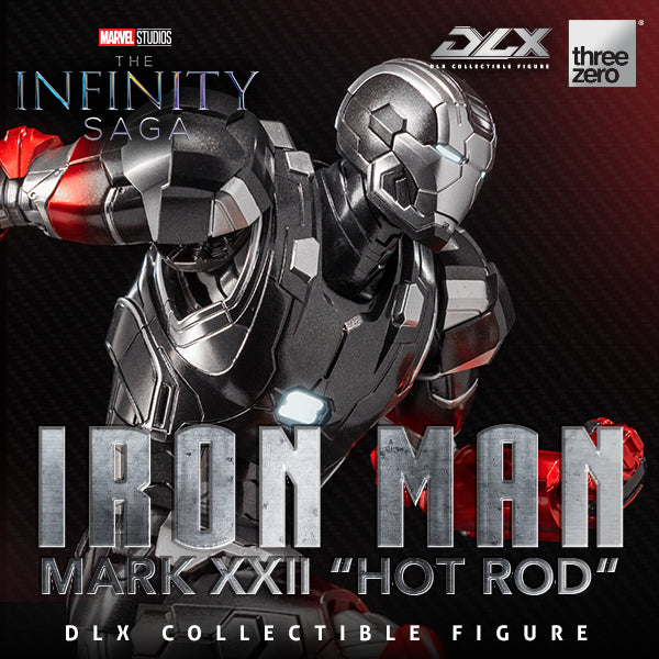 Marvel Studios Infinity Saga DLX Iron Man Mk. 22 (Hot Rod) 1:12 Scale Figure