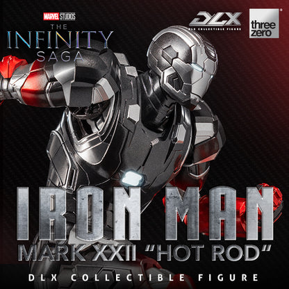 Marvel Studios Infinity Saga DLX Iron Man Mk. 22 (Hot Rod) 1:12 Scale Figure