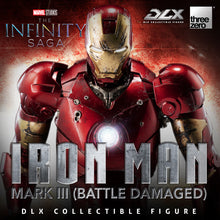 Marvel Studios Infinity Saga DLX Iron Man Mk. 3 (Battle Damaged) 1:12 Scale Figure