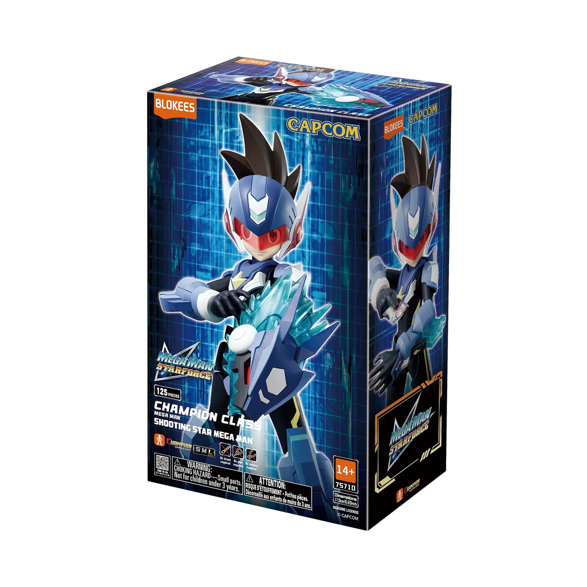Mega Man Blokees Champion Class 01 Shooting Star Mega Man [Mega Man Star Force]
