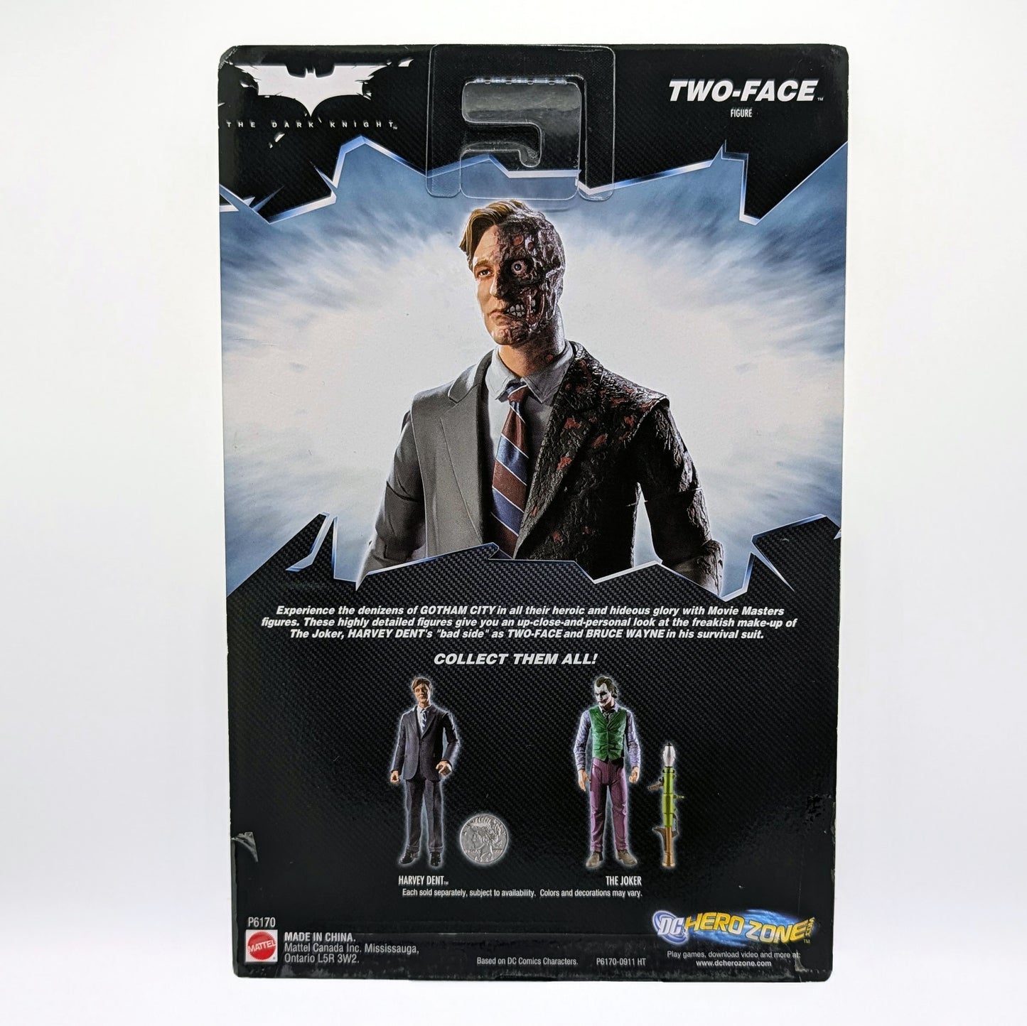 Mattel Movie Masters (2009) The Dark Knight Two-Face