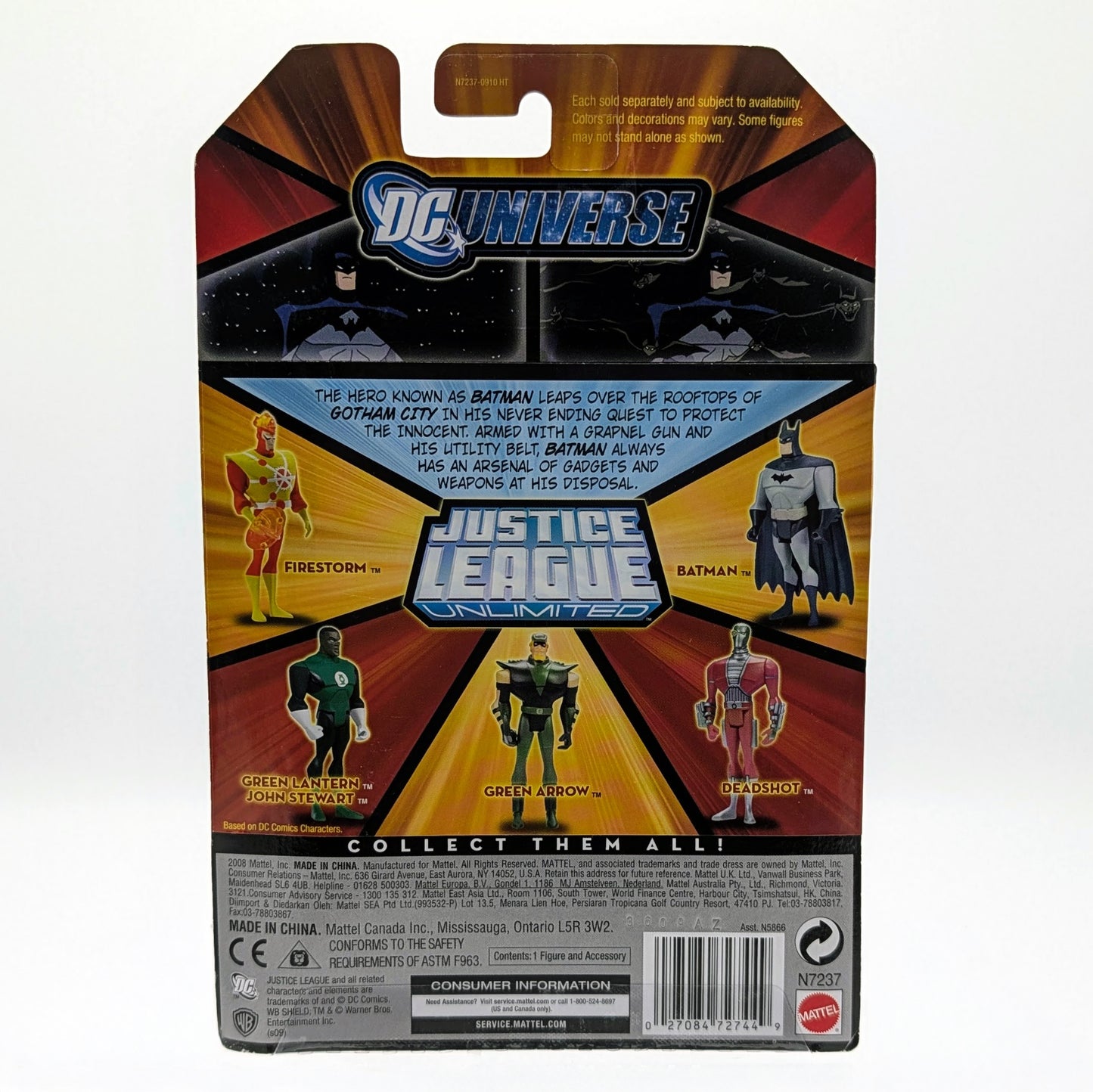 DC Universe Justice League Unlimited Fan Collection Batman (Dark Blue/Gray Suit)